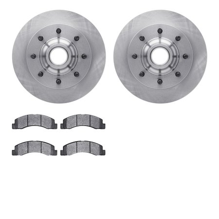 DYNAMIC FRICTION CO 6402-54143, Rotors with Ultimate Duty Performance Brake Pads 6402-54143